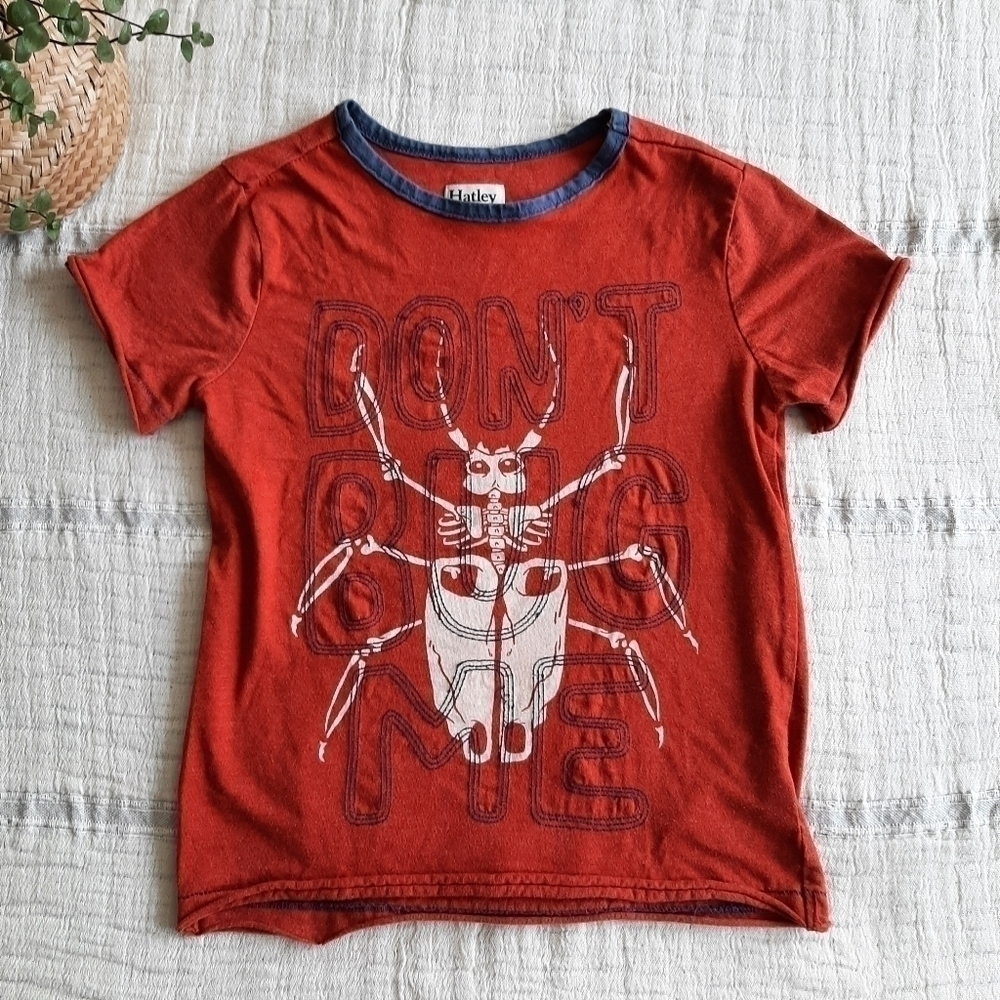 Hatley Red Insect 'Don't Bug Me' T-Shirt size 6